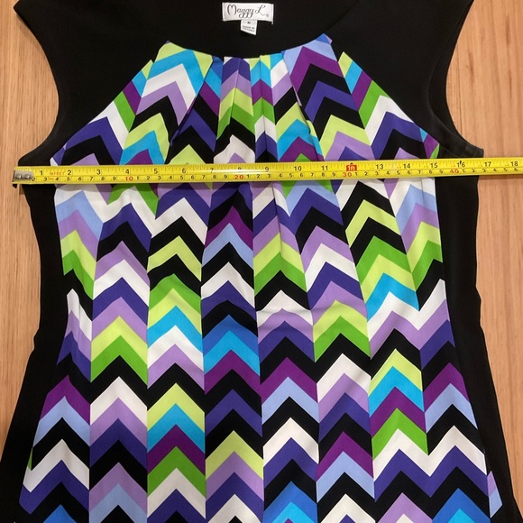 Maggy L Sleeveless Slip Dress, Multi-Colored, Size 6 - Picture 8 of 8